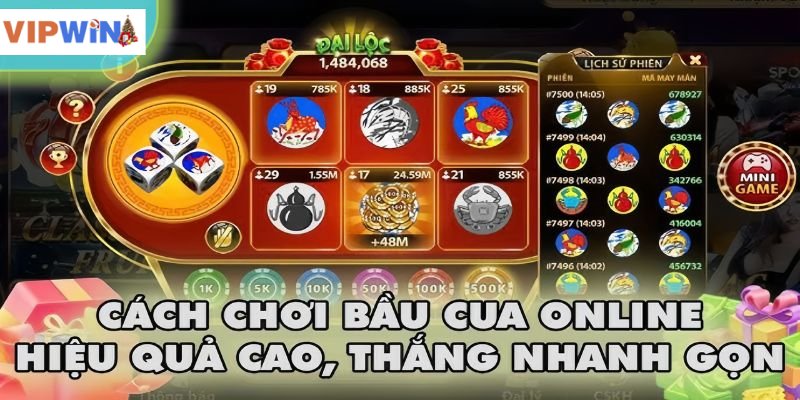 Bầu cua tôm cá VIPWIN